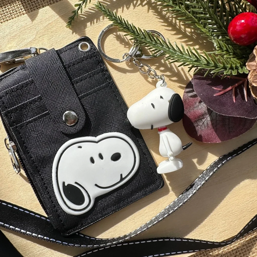 4 in 1 cute vegan leather wallet set - Picture 7 of 8